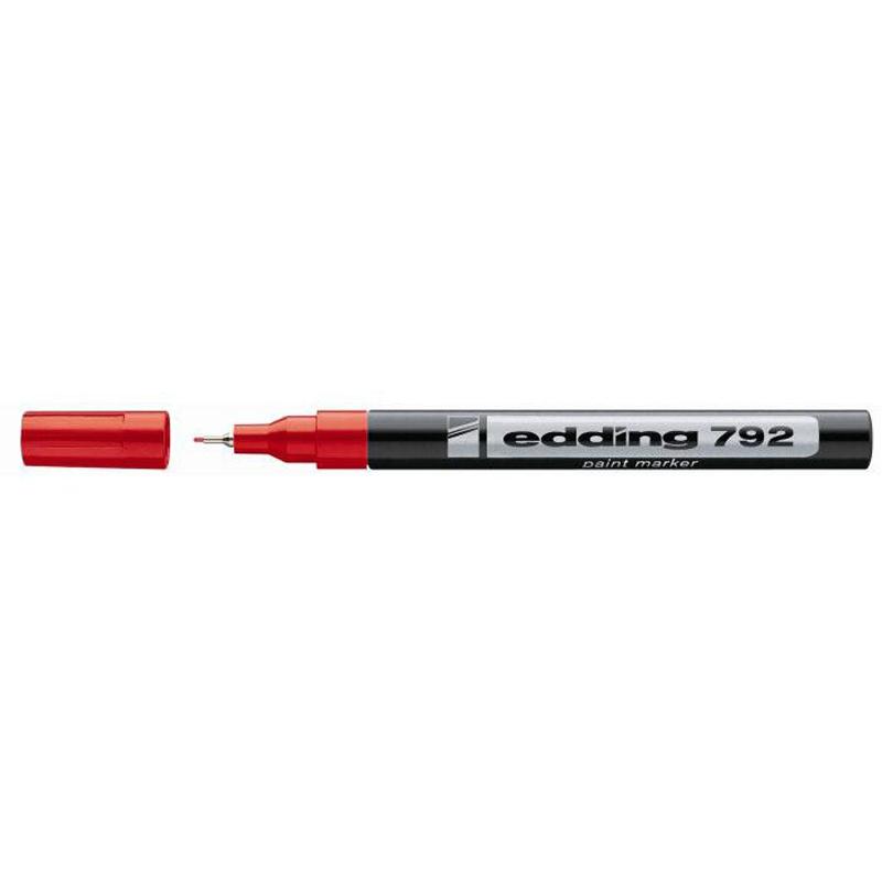 Маркер edding Paint e-792/02, 0,8 мм тонкий червоний